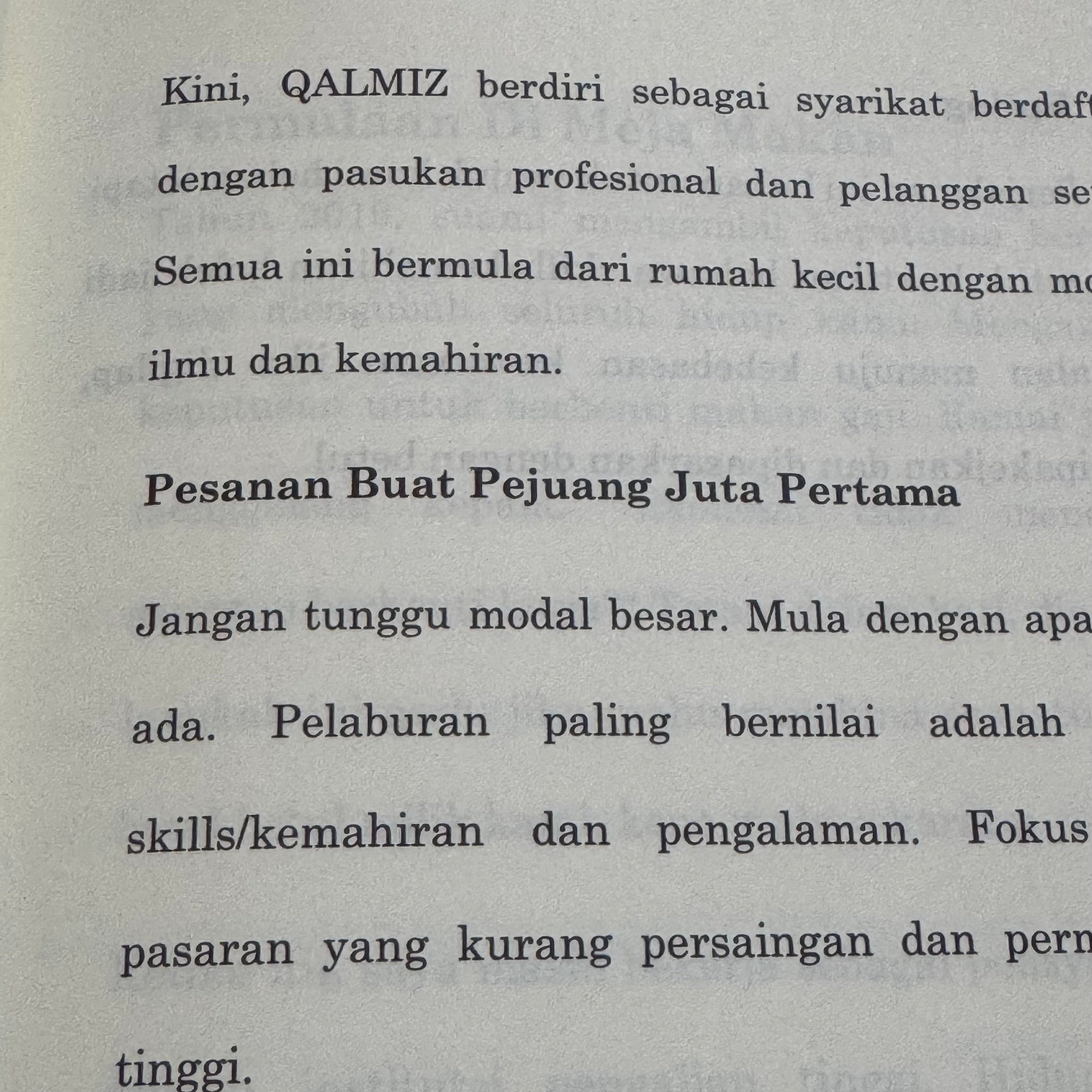 CAPAI JUALAN RM1,000,000 BERMODALKAN SKILLS | BUKU FIZIKAL