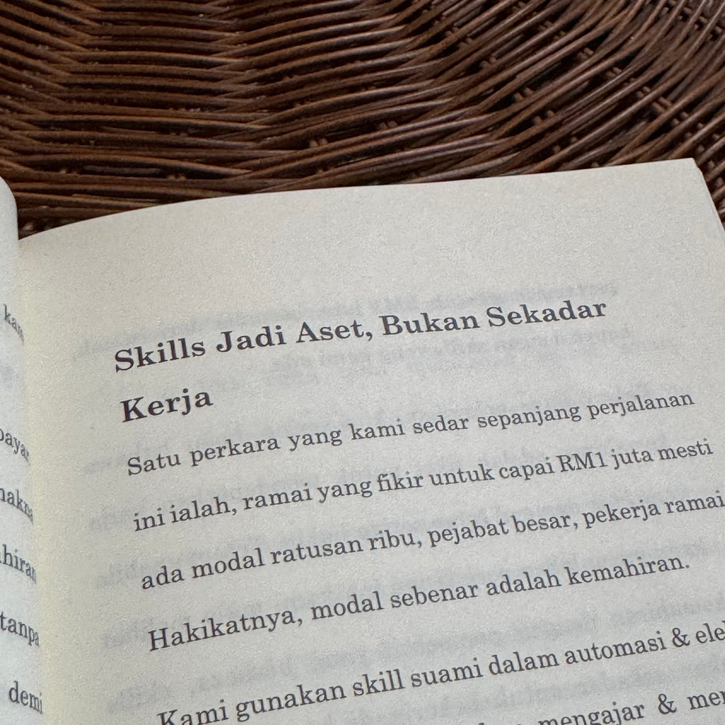 CAPAI JUALAN RM1,000,000 BERMODALKAN SKILLS | BUKU FIZIKAL