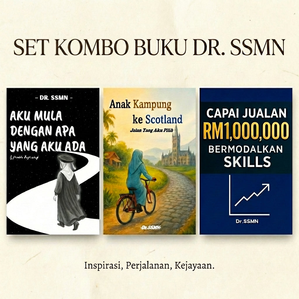 [SET KOMBO] Siri Ubah Nasib: Dari Titik Kosong Ke Jualan RM1 Juta
